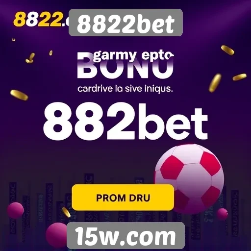 Promoções e bônus atraem usuários para 8822bet