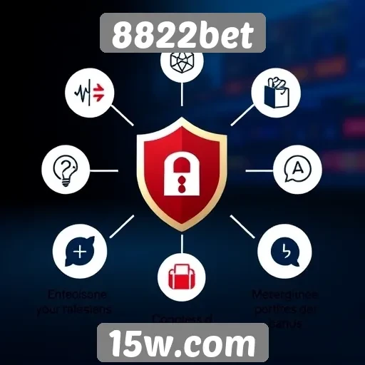 Características de segurança do site 8822bet